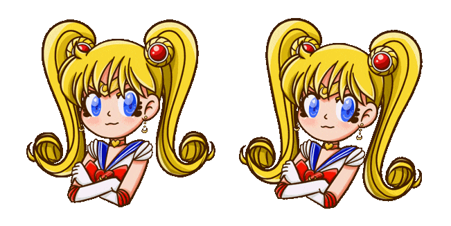 Chibi Sailor Moon Animated Cursor
