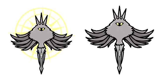 Hollow Knight The Radiance Animated Cursor