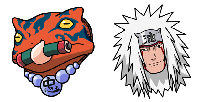 Naruto Jiraiya & Gama Cursor