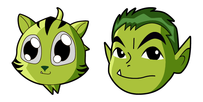 Teen Titans Beast Boy Cursor