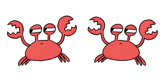 Funny Crab Animated Cursor