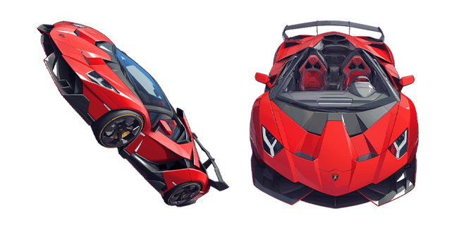 Stunning Red Lamborghini Cursor