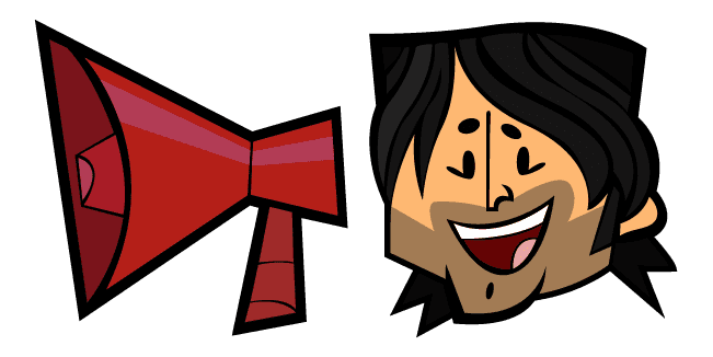 Total Drama Chris & Megaphone Cursor