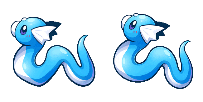 Pokemon Dratini Animated Cursor