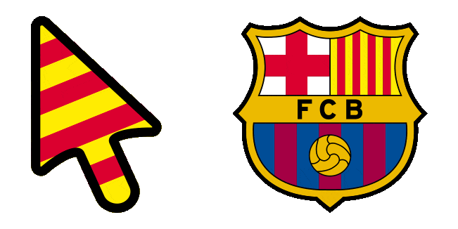 FC Barcelona Logo Animated Cursor