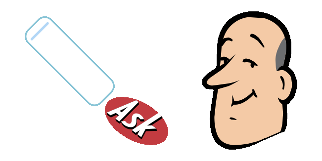 Ask Jeeves Butler Animated Cursor