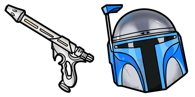 Star Wars Jango Fett & WESTAR-34 Blaster Cursor