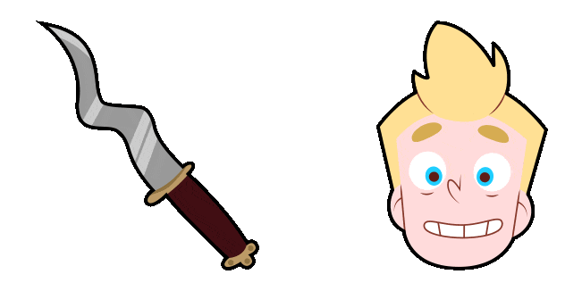 Camp Camp Daniel & Knife Animated Cursor