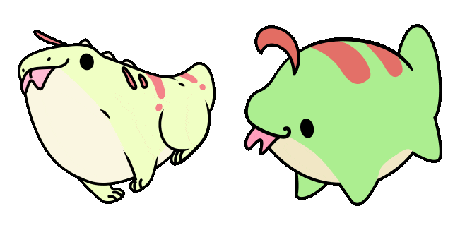 Doodle World Groato & Plipo Animated Cursor