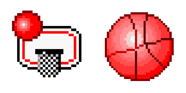 Windows 95/98 Basketball Hoop & Ball Animated Cursor