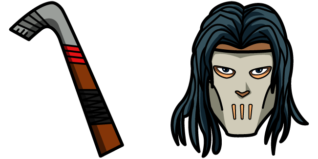 TMNT Casey Jones & Hockey Stick Cursor