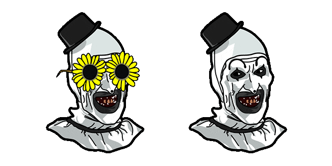 Terrific Art the Clown Animated Cursor