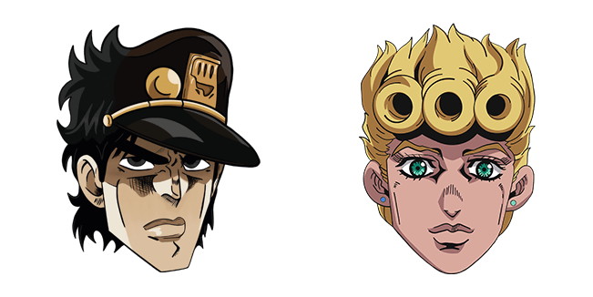 JoJo’s Bizarre Adventure Jotaro Kujo & Giorno Giovanna Cursor