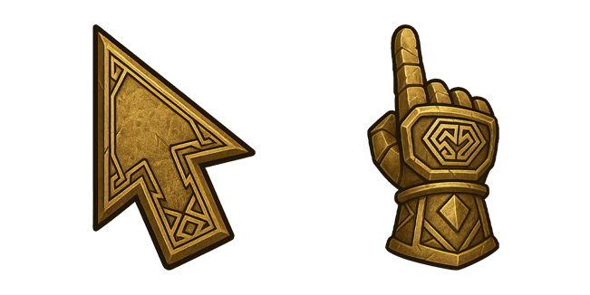 Dwarven Gauntlet Lord of the Rings Cursor