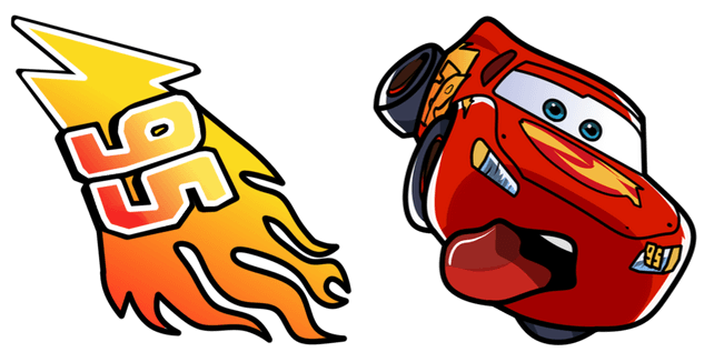 Cars Lightning McQueen Cursor