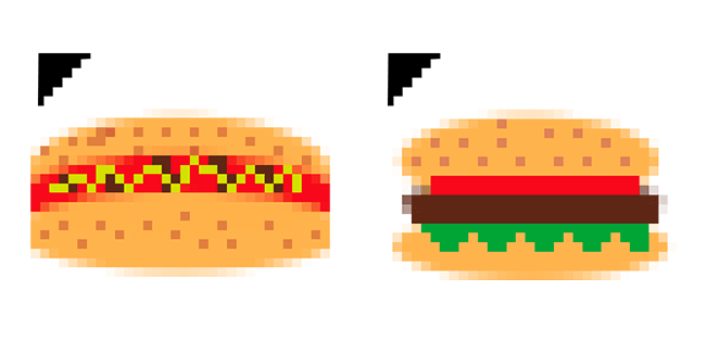 Windows 95/98 Hotdog & Sandwich Cursor