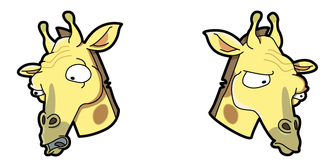 Rick and Morty Reverse Giraffe Cursor
