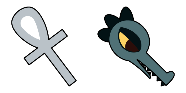 Night in the Woods Bea Santello & Ankh Cursor