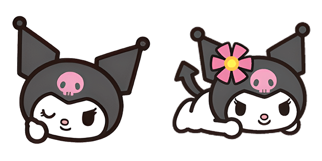 Sanrio Winking Kuromi Cursor