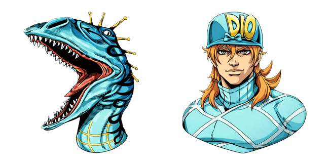 JoJo's Bizarre Adventure Diego Brando & Scary Monster Cursor