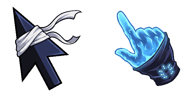 Jujutsu Kaisen Satoru Gojo Arrow & Energy Hand Animated Cursor