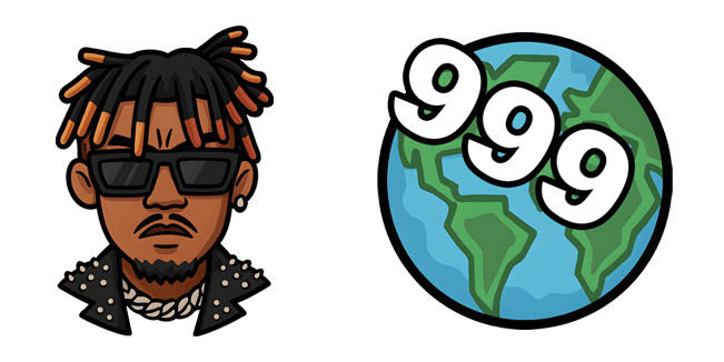 Juice WRLD & 999 Earth Cursor