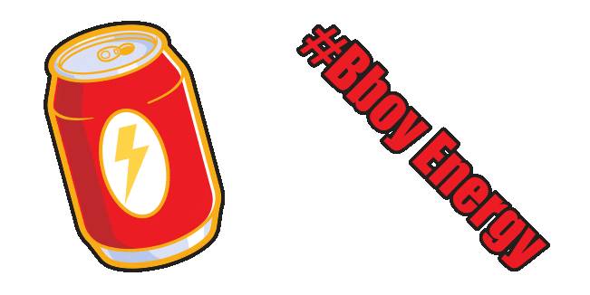 Bboy Energy Drink Animated Cursor