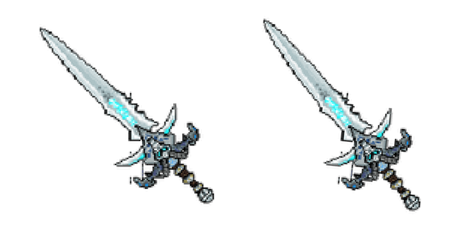 World of Warcraft Frostmourne Pixel Cursor