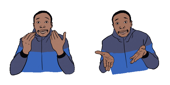 Khaby Lame Meme Animated Cursor