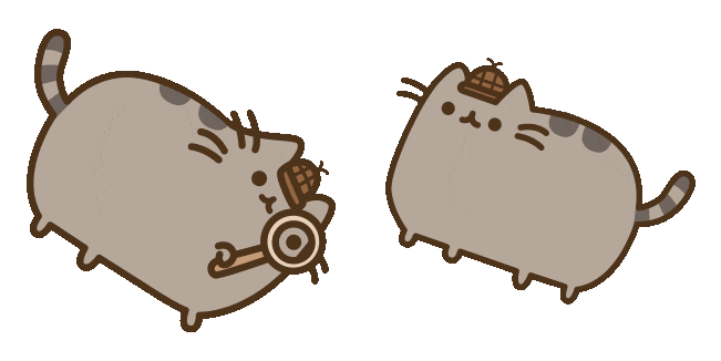 Pusheen the Cat Sherlock Animated Cursor