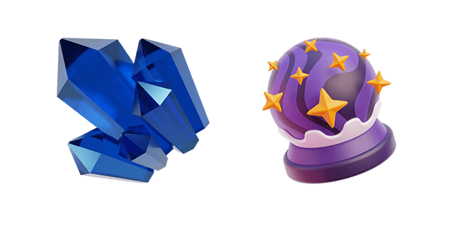 Halloween Gemstone & Magic Ball 3D Cursor