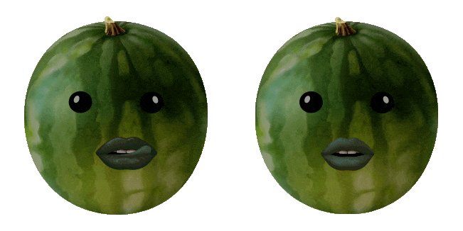 Niche Fruit Watermelon Meme Animated Cursor