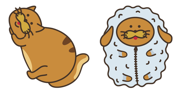 Doodle Cats Sheep Cursor