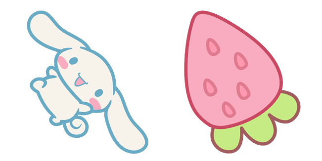 Sanrio Cinnamoroll & Strawberry Cursor