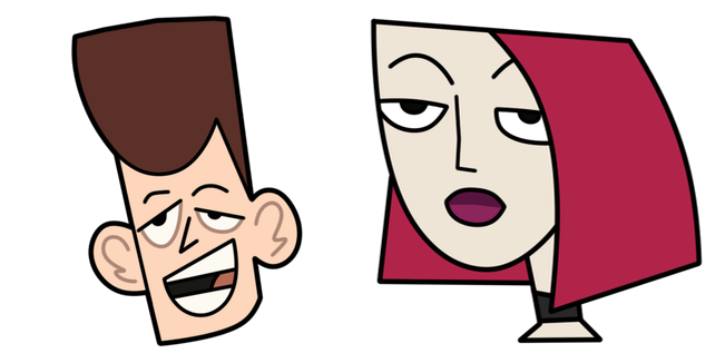 Clone High JFK & Joan Of Arc Cursor
