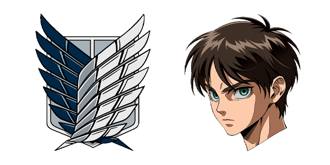 Attack on Titan Eren Yeager & Scout Regiment Cursor