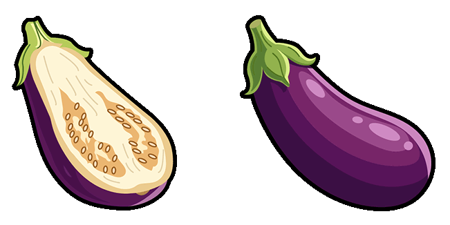 Eggplant Animated Cursor