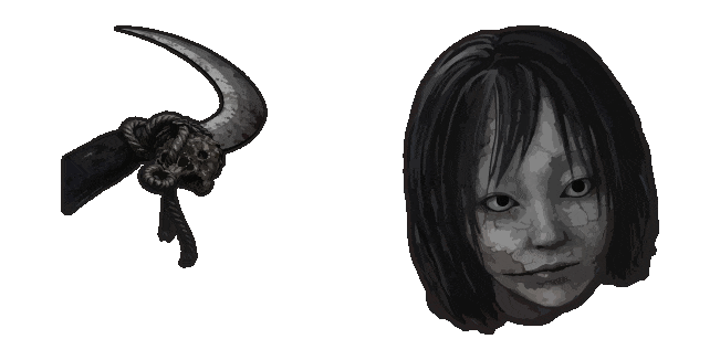 Silent Hill F Ageha & Scarecrow Sickle Animated Cursor