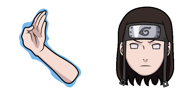 Naruto Neji Hyuga Animated Cursor