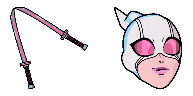 Fortnite Gwenpool & Katanas Animated Cursor