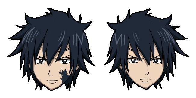 Fairy Tail Gray Fullbuster Animated Cursor