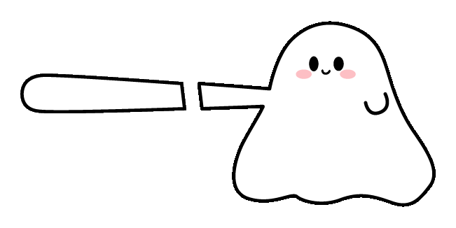 Halloween Cute Ghost Grip Animated Cursor
