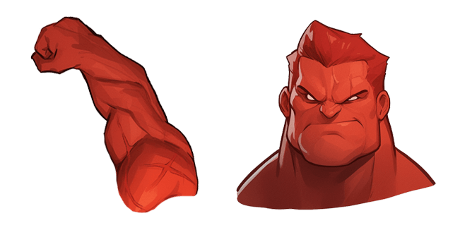 Marvel Red Hulk Cursor