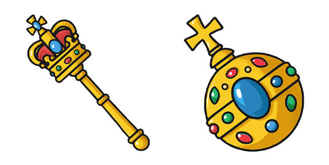 Scepter & Orb Cartoon Cursor