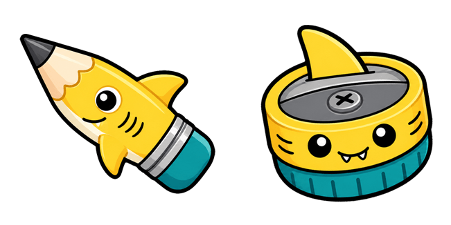Lemon Shark Pencil Cursor