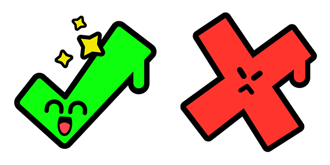 Brawl Stars Spray Check & Cross Cursor