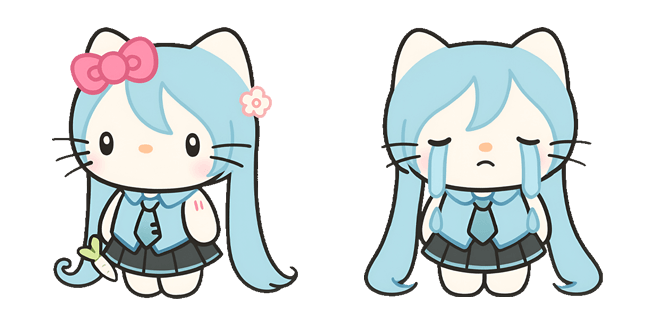 Hello Kitty x Hatsune Miku Cursor