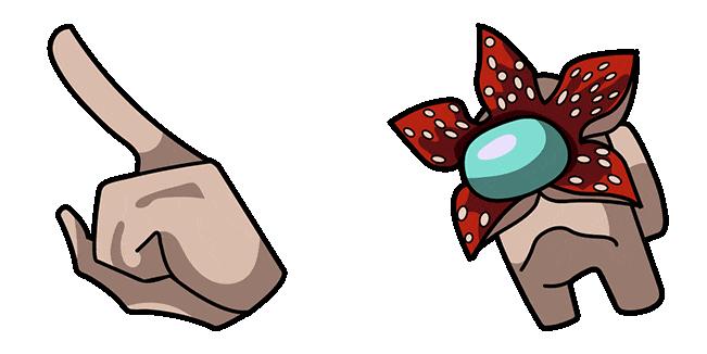 Among Us Demogorgon Animated Cursor