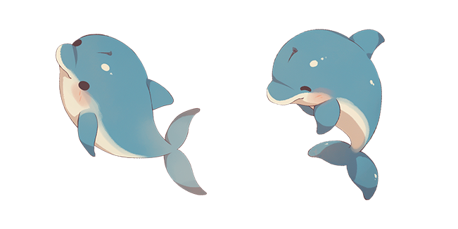 Cute Dolphin Cursor