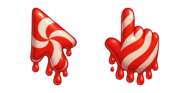 Melted Swirly Candy Cursor